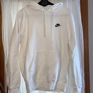 White Nike sweatshirt